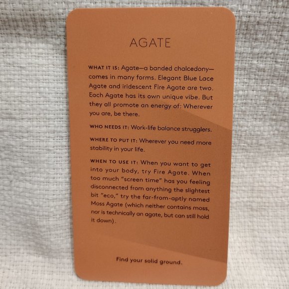 Crystals: The Stone Deck (pocket deck) - Picture 4 of 14